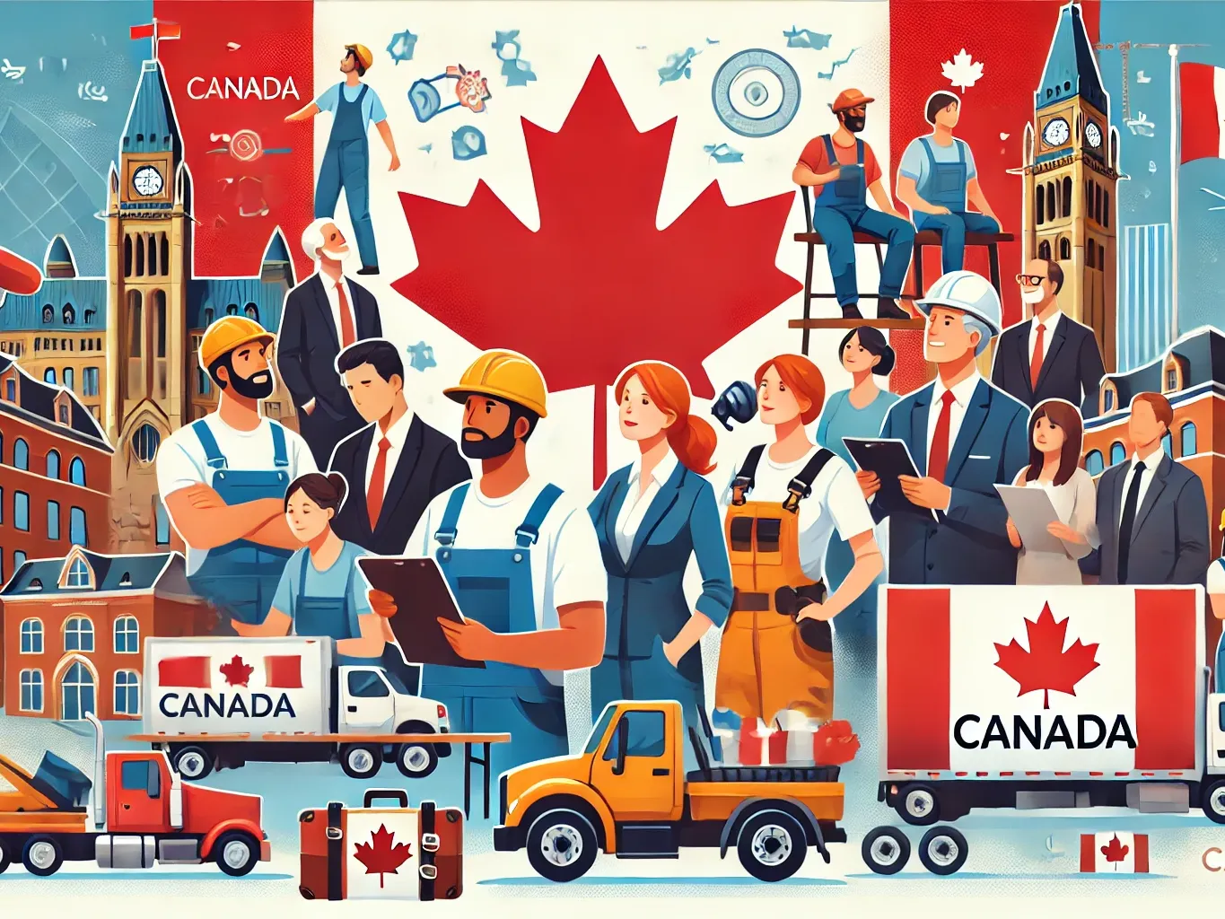 Canada Unveils New Semi-Skilled Worker Immigration Program to Address Labor Shortages